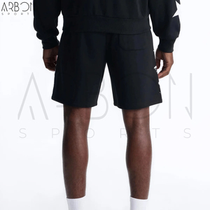 Shorts tricotés unisexe en coton doux, taille élastique, style streetwear décontracté, nouvelle collection tendance, vente chaude OEM ODM - Product Image 2