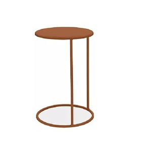 Mesa de Centro de Metal Resistente y de Alta Venta con Base Única, Decorativa y Portátil para Salones Elegantes y Hogares Modernos - Product Image 5