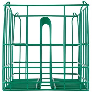 Premium Eco-Friendly Waterproof Powder Coated Green Metal Kitchen Dish <b>Rack</b> Holds 11 <b>Plates</b> Double Tier Standing Storage Basket - Product Image 6