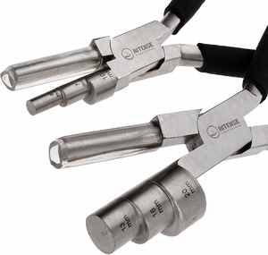 INTENSE SURGICAL INSTRUMENTS Professional Stainless Steel Wire Wrapping <b>Pliers</b> <b>Set</b> 6" & 7" Nylon Jaw Jewelry Making DIY Tools - Product Image 1