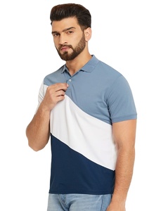 Chemises décontractées pour hommes 2024, de haute qualité, à manches courtes, respirantes, en jersey de coton/fibre de bambou, pour l'été - Product Image 1