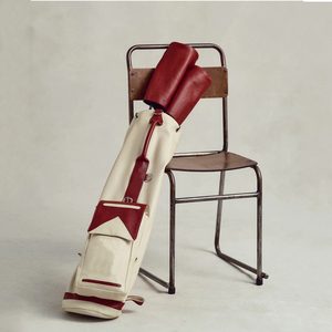 Handmade Full Grain Leather <b>Golf</b> Club Bag In Low MOQ Lightweight Multiple Pockets <b>Golf</b> Leather Bags In Bulk Quantity - Product Image 1