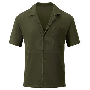 Conjunto de Camisa Casual de Algodón Personalizable con Pantalones a Juego para Hombre, Corte Holgado para Vacaciones de Verano, Viajes y Fines de Semana - Product Image 3