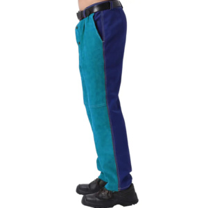 Pantalon de soudeur en cuir ignifuge JNM SAFETY de haute qualité, protection pour soudeurs, pantalon de sécurité industriel lourd, 500C-1000C - Product Image 4