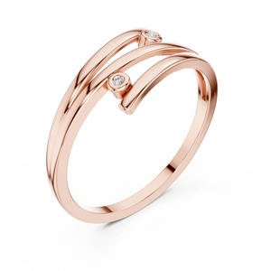 Bague minimaliste en diamant de laboratoire taillé, or blanc 18 carats, plaqué rhodium, pour femme, idéale pour les fêtes, les fiançailles, les mariages, le quotidien et le bureau. - Product Image 5