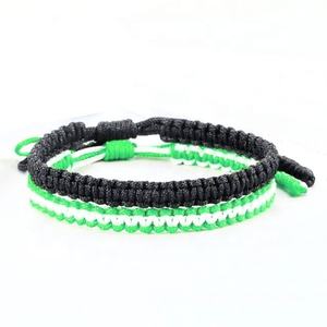 Pulsera de la Amistad de Algodón Trenzado, Pulsera Minimalista de Hilo de Algodón - Product Image 2