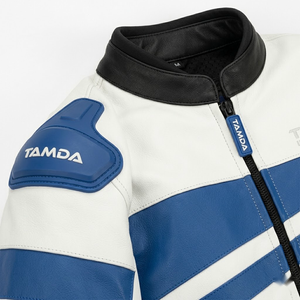 Custom <b>Biker</b> Leather <b>Jacket</b> Men's Motorcycle Racing | Motorbike Auto Racing Wear Online Sale - Product Image 6