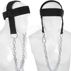 Neck Head Harness For <b>Strength</b> <b>Training</b> With Soft Padding And Adjustable Fit For Gym Workout And Home Exercise Builder - Product Image 2