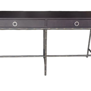 Mesa de Consola con Diseño Moderno en Madera de Roble para Sala de Estar, Sofá, Dormitorio, Estilo Moderno - Product Image 1