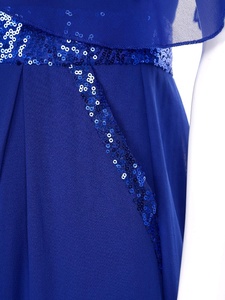 Mono de pierna ancha con volantes para niñas de 6 a 14 años con bolsillos para fiesta, boda, desfile, banquete, ceremonia, actuación - Product Image 4