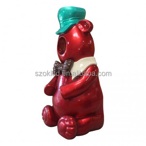 Gummy Bear Photo Op arrugginito Soda può fumetto avvoltoio barilotto tavolo carrozza cimitero Zombie coppia sposata scheletro in fibra di vetro - Product Image 3