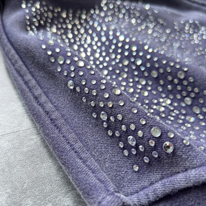 Sudadera con capucha de invierno de algodón 100% de alto gramaje, con cremallera, lavado ácido, estilo oversize, tejido frontal, color liso, servicio OEM - Product Image 4