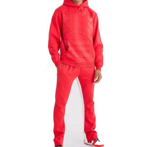 Ensemble de survêtement pour homme avec strass, style décontracté, streetwear, respirant, comprenant un sweat à capuche et un pantalon. - Product Image 3