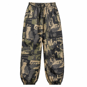 Pantalones Deportivos Casuales para Hombre, Diseño Nuevo, Premium, Lona 100% Algodón, Coloridos, Ecológicos, Forro Polar, Cierre con Cordón, Estilo Holgado - Product Image 2