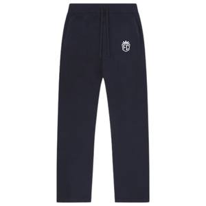 Pantalon de jogging en maille marine unisexe, doux, en tricot, taille élastique, décontracté, streetwear, chaud pour l'hiver, tailles personnalisées - Product Image 1