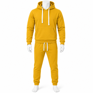 Sweat à capuche zippé intégral surdimensionné de haute qualité, respirant, écologique, avec logo personnalisé imprimé, couleur unie, 100 % streetwear - Product Image 5