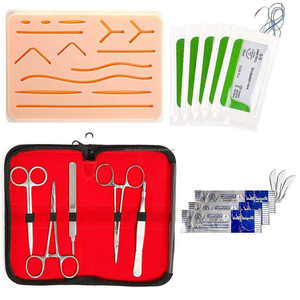 Kit Completo de Entrenamiento de Sutura para Estudiantes, Herramientas de Acero Inoxidable, Certificación CE e ISO, Servicio OEM y ODM Disponible - Product Image 1