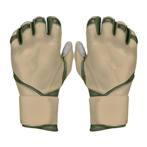 Guantes de Bateo de Béisbol Personalizados con Puño Largo, Guantes Deportivos de Cuero de Alta Calidad al por Mayor, Cómodos y Duraderos - Product Image 4