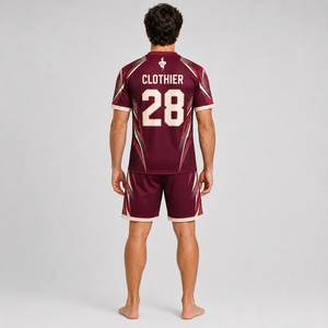 Ropa Deportiva Profesional Sublimada con Tela de Poliéster de Impresión Completa para Uniformes de Fútbol, Entrenamiento y Competencia - Product Image 2