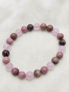 Pulsera de Cuentas Mixtas de Calidad Superior Grado AAA, Hermosas Piedras Preciosas Naturales Talladas y Grabadas en Forma de Círculo, Ecológicas - Product Image 3