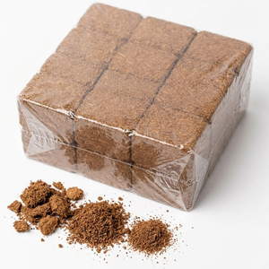 Wholesale 100% Coco Peat Natural Coconut Peat <b>Coir</b> Fiber <b>Block</b> Coconut Peat Home Decoration and Hydroponic Tower - Product Image 4