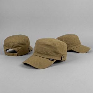 Casquette de luxe tactique et sportive effet vieilli pour l'extérieur, broderie 3D motif à pois, service ODM professionnel, qualité Vietnamienne, prix B2B, MOQ - Product Image 1