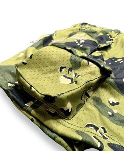 กางเกงขาสั้นกีฬาตาข่ายพิมพ์ลายคุณภาพสูงสำหรับฤดูร้อน กางเกงบาสเก็ตบอลตาข่ายแบบซับลิเมชั่นพร้อมกระเป๋า - Product Image 3