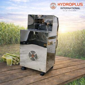 Extracteur de jus de canne à sucre professionnel 2HP en acier inoxydable avec trois rouleaux diamantés et dispositif de sécurité anti-surchargement - Product Image 2