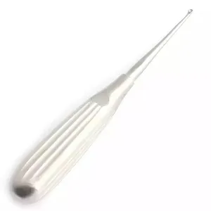 Cureta Quirúrgica Reutilizable de Primera Calidad, Instrumento de Acero Inoxidable de Grado Médico para la Eliminación de Tejidos Blandos, Desbridamiento y Dermatología - Product Image 1