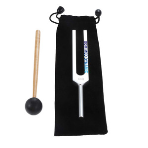 GRAN OFERTA Juego de Diapasones de Precisión de 440 Hz A4 con Martillo de Silicona y Bolsa de Almacenamiento de Terciopelo Negro POR DOM MED DYNAMICS - Product Image 6