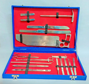 Ensemble d'instruments post-mortem professionnels pour l'anatomie, l'autopsie et la dissection, 19 pièces, kit d'outils en acier inoxydable de haute précision - Product Image 3