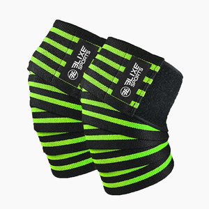 ELIXE SPORTS Genouillères en néoprène tricotées respirantes à fermeture par enfouissement universelles unisexe toutes saisons protection complète pour - Product Image 4