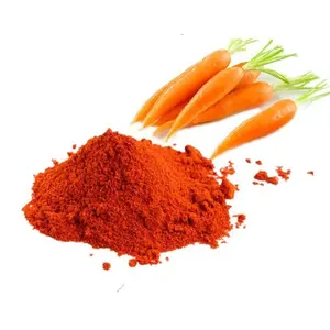 Poudre de Béta-Carotène Sauvage (Qualité Alimentaire Santé) - Extrait Nutritionnel de Caroténoïde Liposoluble d'Origine Végétale Orange Vibrant - Product Image 1