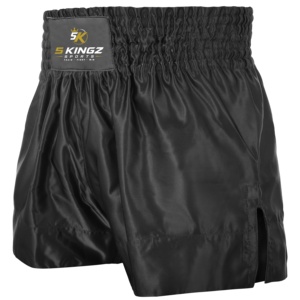 MMA <b>Kick</b> <b>Boxing</b> Muay Thai Custom Embroidery Men's <b>Shorts</b> Factory Wholesale Plain Stretchy Breathable Lightweight Polyester - Product Image 3