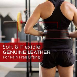 Ceintures de musculation 100% cuir de vachette pour hommes, ceintures de levage de poids à levier en cuir, ceintures de musculation à boucle à levier - Product Image 5