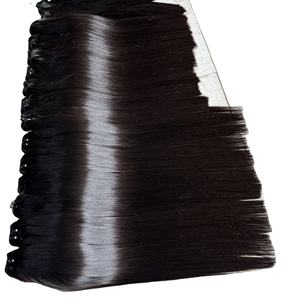 Ruban adhésif pointe os droit donneur unique pointe plate ruban Ins cheveux vierges extensions de cheveux humains 100% cheveux bruts vietnamiens prix de gros - Product Image 2