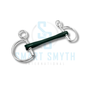 Bocado Profesional de Acero Inoxidable con Boca de Goma para Montar y Entrenar Caballos - Product Image 3