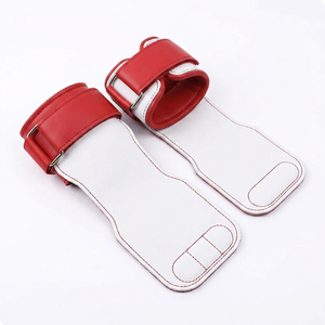 Agarraderas de Cuero PU para Levantamiento de Pesas, Soporte para Muñecas, Agarraderas de Cuero para Entrenamiento, Agarraderas de Cuero Unisex para Levantamiento de Pesas - Product Image 1
