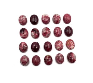 พลอยทูลไลท์ทรงรีแบบหลวม ขนาด 5-12 มม. สำหรับทำเครื่องประดับ - Product Image 1
