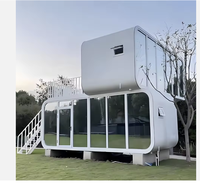 Huiruixinyu Apple Brand Villa mobile hôtelière de type cabine en acier respirante, maison conteneur démontable 20ft/40ft, garantie 5 ans