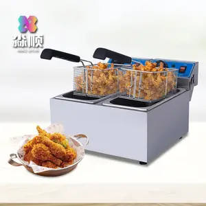 Potato Fish Donut Fryer Chicken Chips Machine Oil French Fries High Quality Commercial Deep Fryer