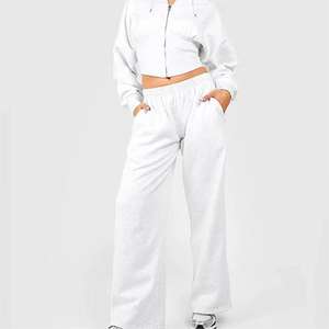 Survêtement pour femmes, respirant, deux pièces, tissu doux, extensible, adapté à l'entraînement physique, à la course à pied en plein air, aux promenades - Product Image 5