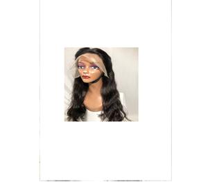 วิกผมแท้ 100% แบบดิบ ไม่ผ่านกระบวนการใดๆ จากผู้บริจาคคนเดียว ขนาด 28 นิ้ว 13x6  แบบ HD Lace สีดำสนิท ลอนคลื่น สำหรับผู้จำหน่ายผมปลอมส่วนบุคคล - Product Image 1