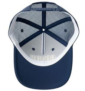 Gorra Azul de 6 Paneles con Parche Frontal con Logotipo de Montaña Bordado en 3D, Ajuste Ajustable, Unisex, Informal, para Exteriores y Transpirable - Product Image 2
