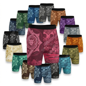 All Season Customized Fabric Compression Shorts Gym Running Fitness Quick Dry Breathable Sports Training Custom Logo Shorts - Product Image 1