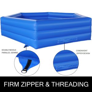 Cancha de Gaga Ball Inflable de 20 Pies con Bomba de Aire Eléctrica para Jugar en Interiores y Exteriores, Ideal para Escuelas - Product Image 6