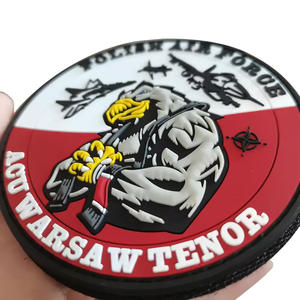Premium 2D Soft PVC Rubber Patch Custom Logo Brand <b>Badge</b> for Jackets Hoodies Caps Travel Bags Footwear and Outdoor Apparel - Product Image 3