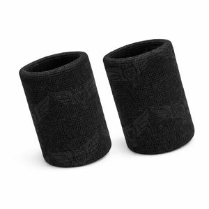 Custom Sports Wristbands <b>Sweat</b> Absorbing Cotton Wrist <b>Bands</b> Elastic Gym Wristbands for Basketball Tennis Fitness - Product Image 6