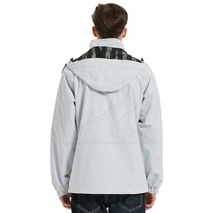 <b>Men</b> Rain <b>Jackets</b> Waterproof Breathable Outdoor <b>Lightweight</b> Camping Fishing Hiking All Weather Protection - Product Image 3
