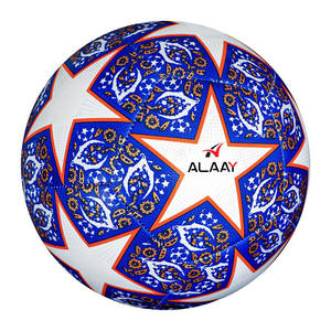 Ballon de football [Couture à la machine] en PU/TPU/PVC, taille officielle 4/5, vente en gros - Product Image 1